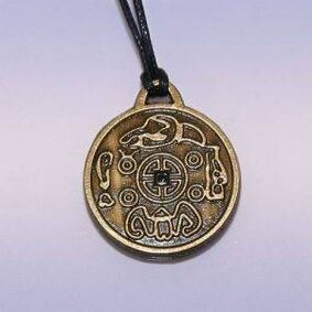 lucky amulet pendant